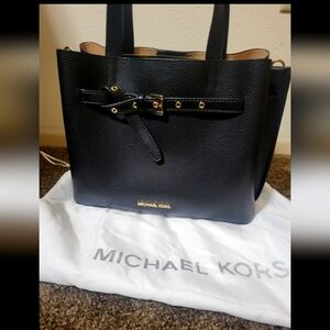 Michael Kors Emilia Leather Satchel handbag